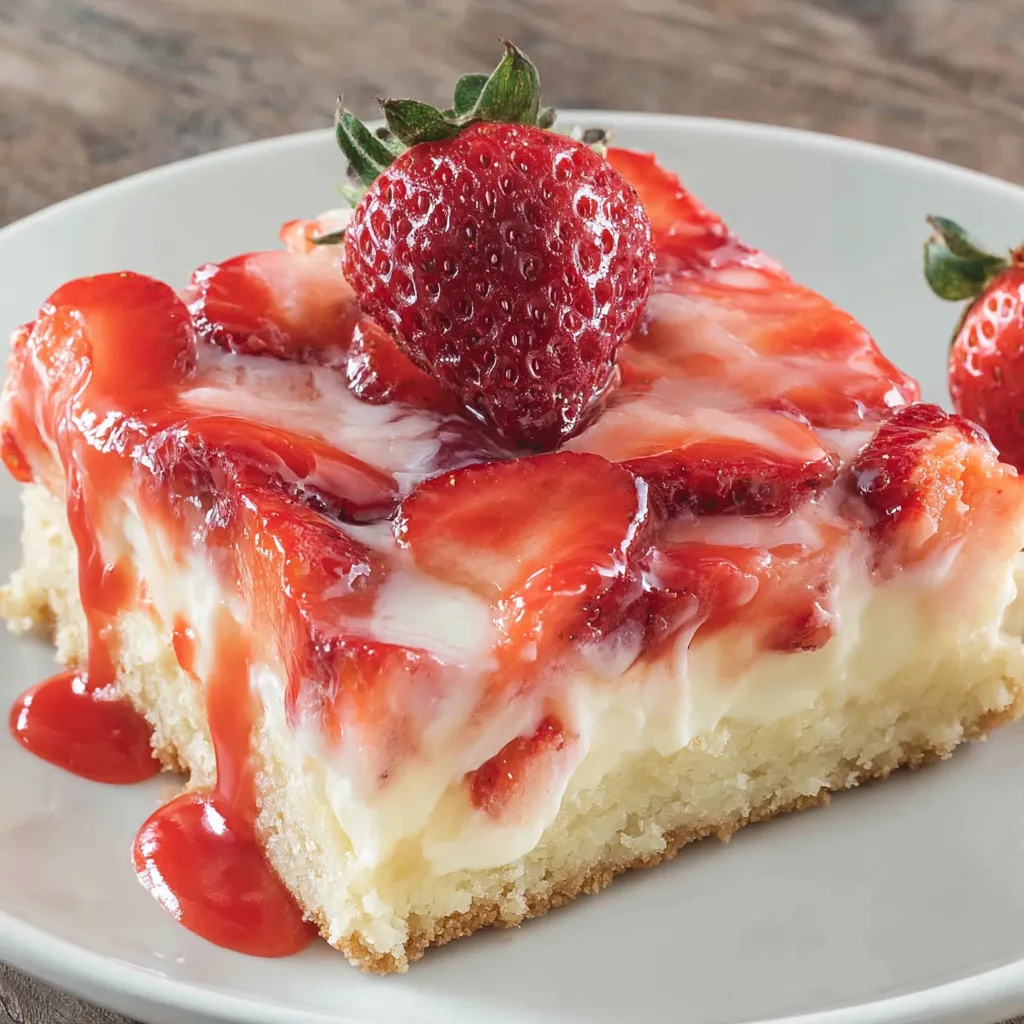 Strawberries and Cream Bars