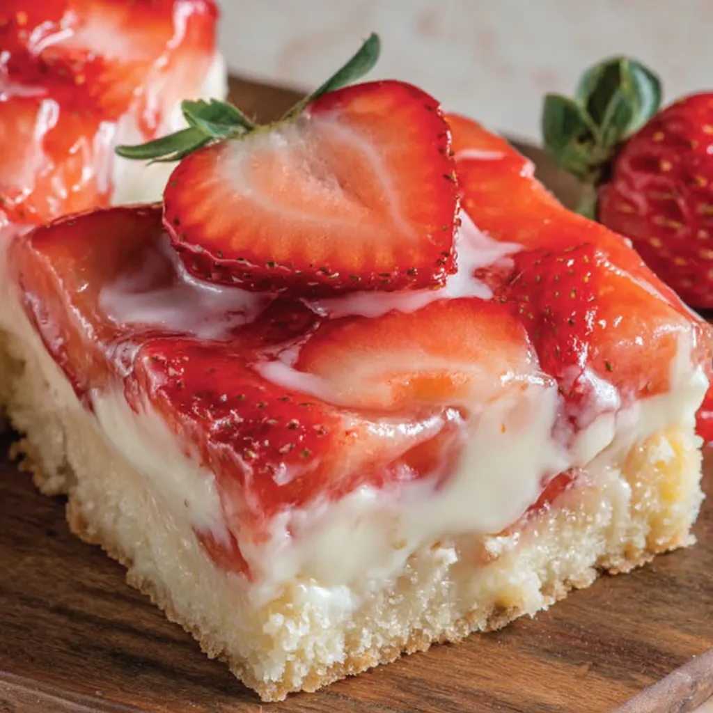 Strawberries and Cream Bars