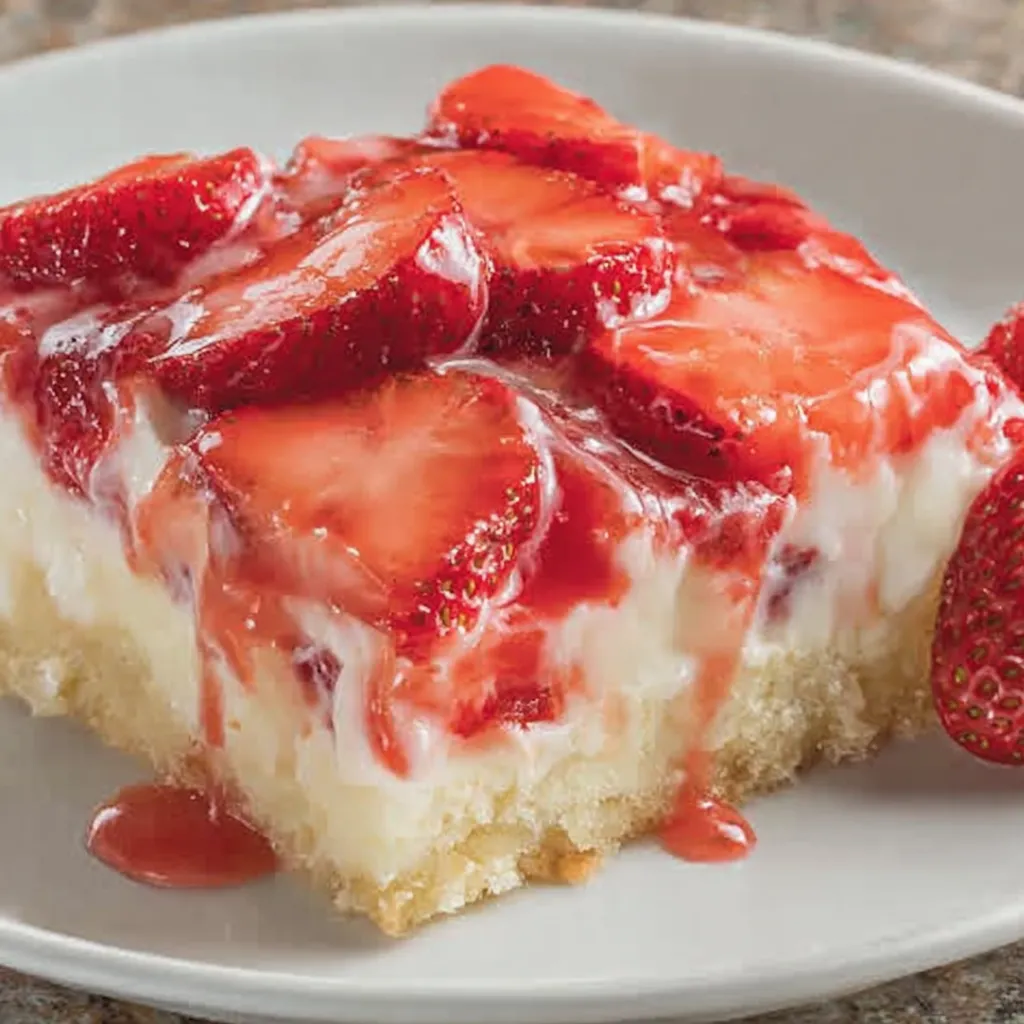 Strawberries and Cream Bars