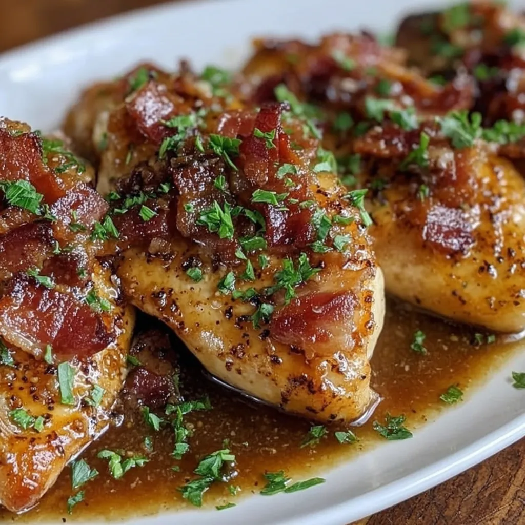 Honey Garlic Bacon Chicken