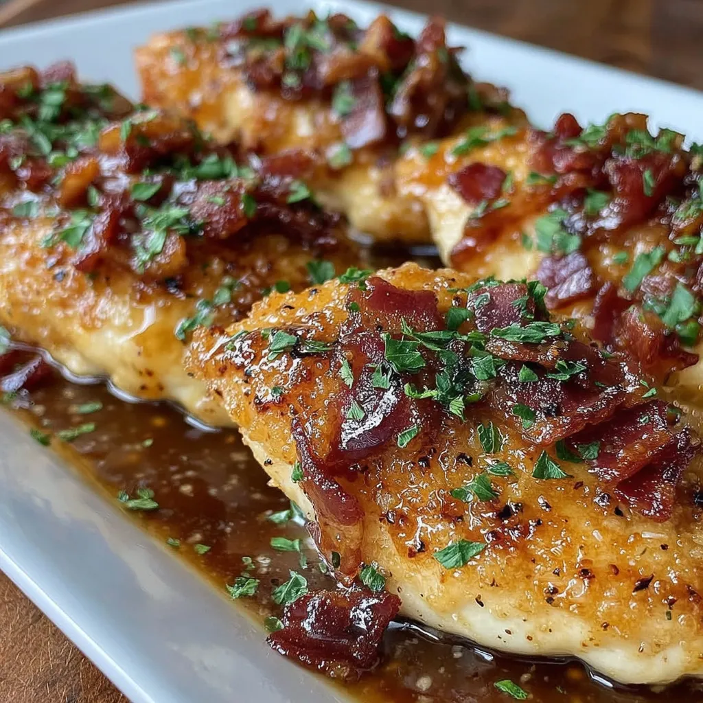 Honey Garlic Bacon Chicken