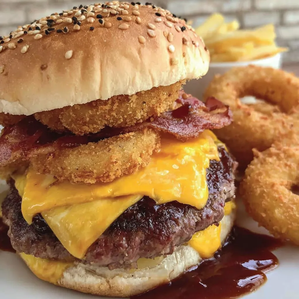 Western Bacon Cheeseburger