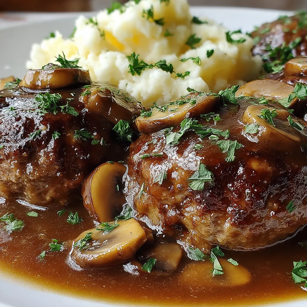 Bobby Flay Salisbury Steak