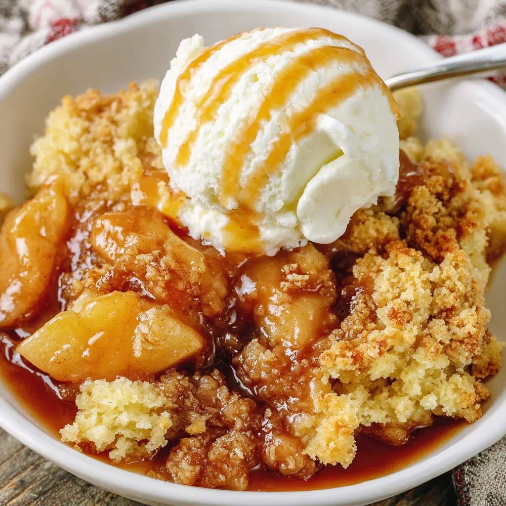 Crock Pot Apple Dump Cake