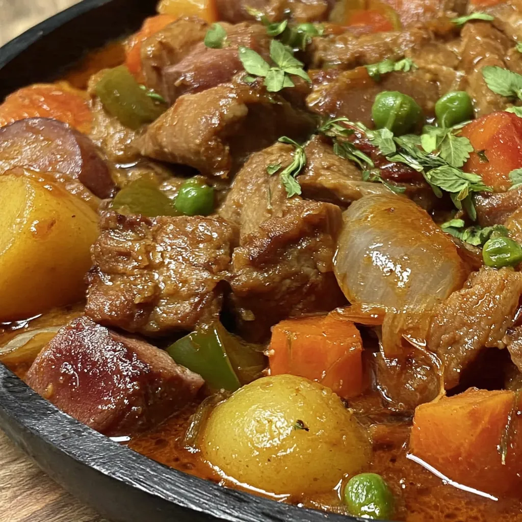 Pork MENUDO without Tomato Sauce