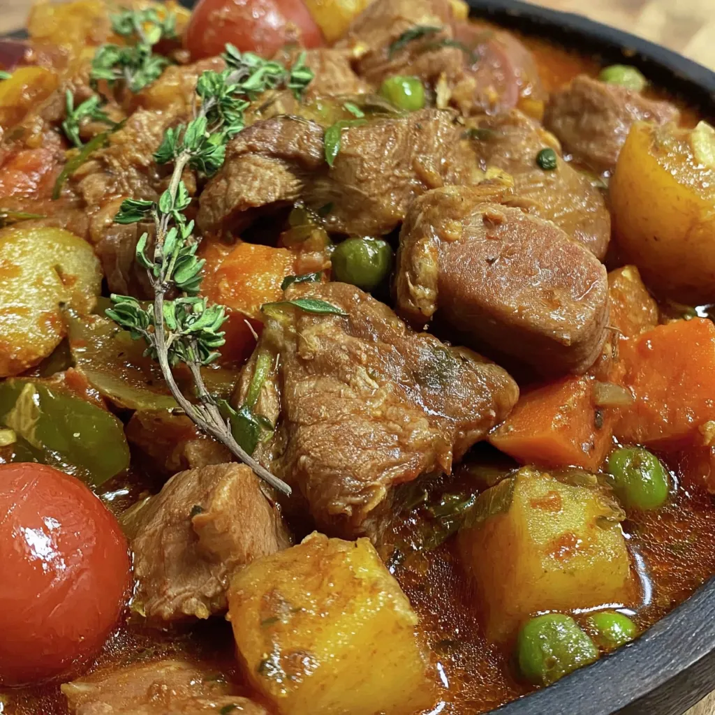 Pork MENUDO without Tomato Sauce