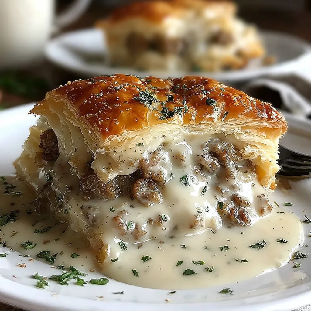 A plate with a pastry on it.