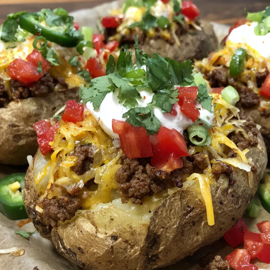 A plate of food with a potato and a pepper.
