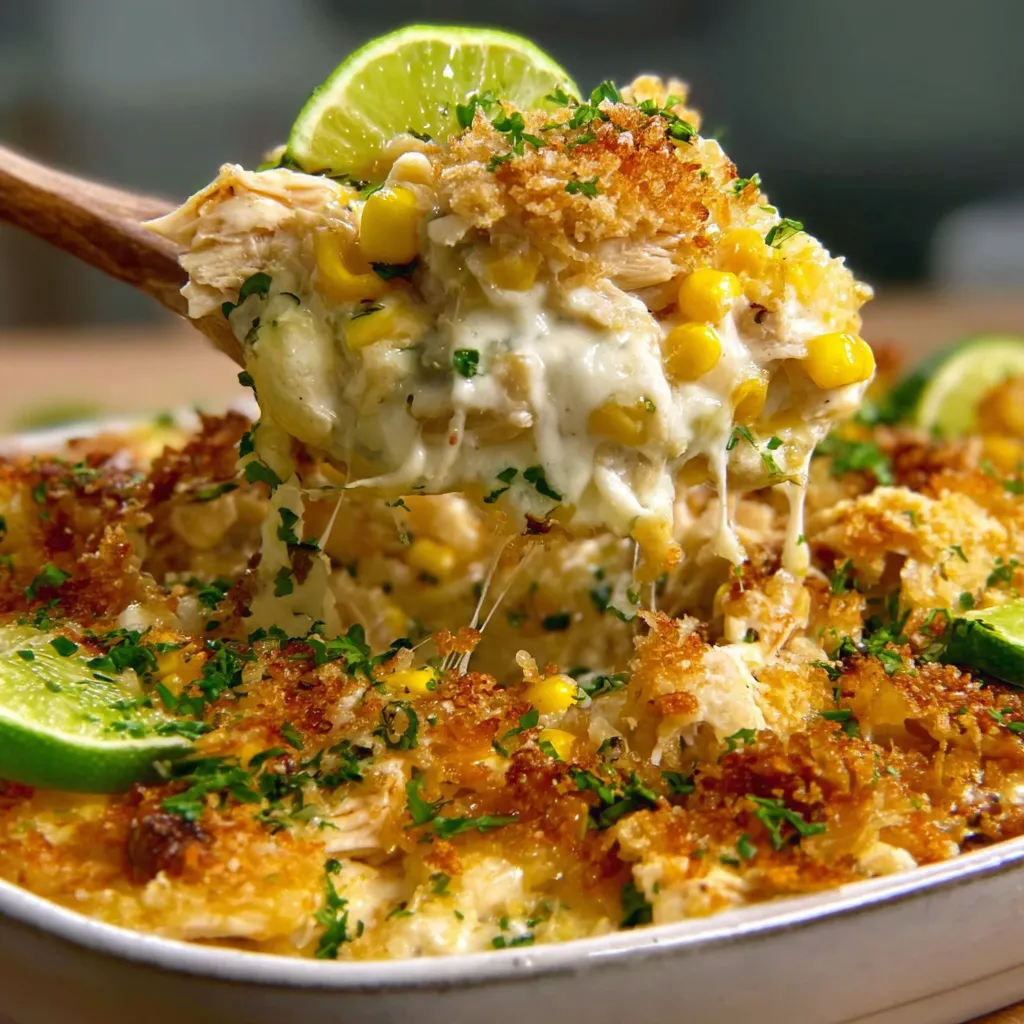 A plate of food with a fork in it.