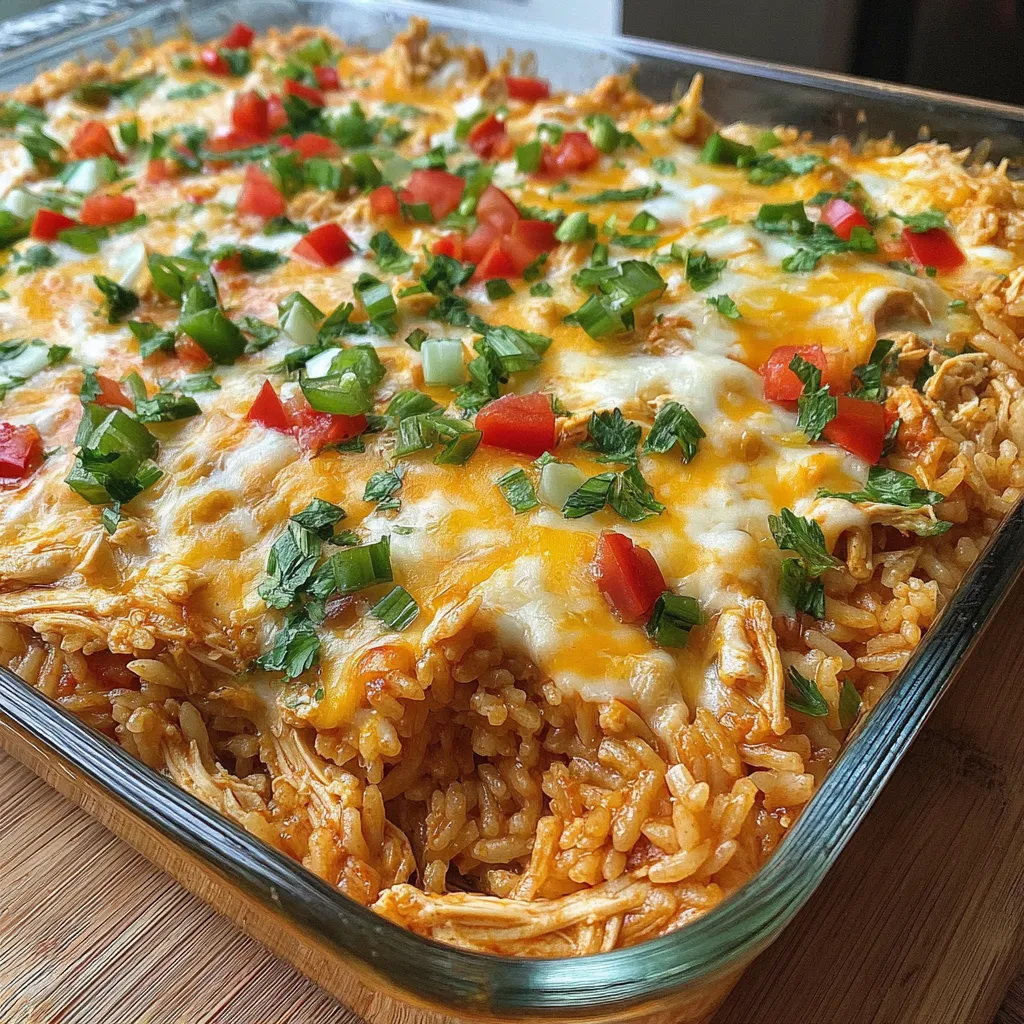 A dish with rice and cheese.