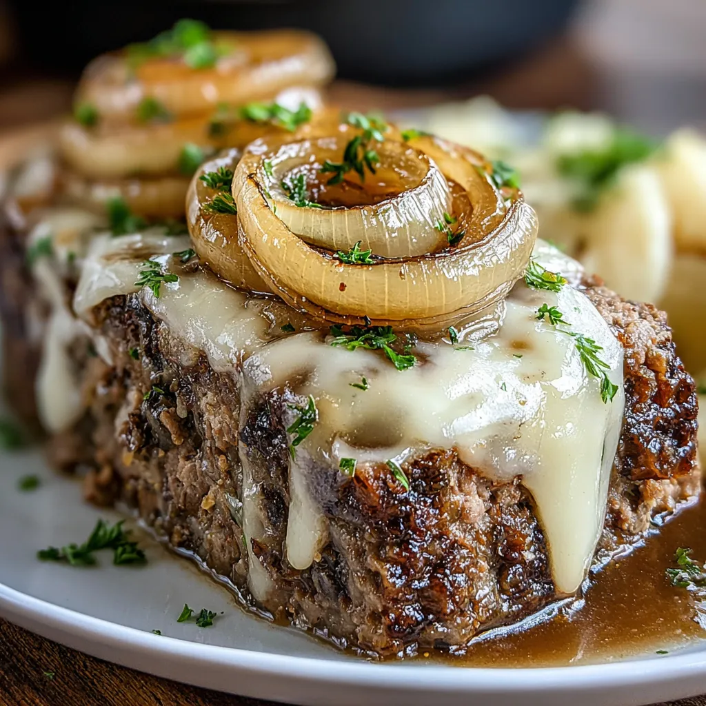 A plate of meat with onions on top.