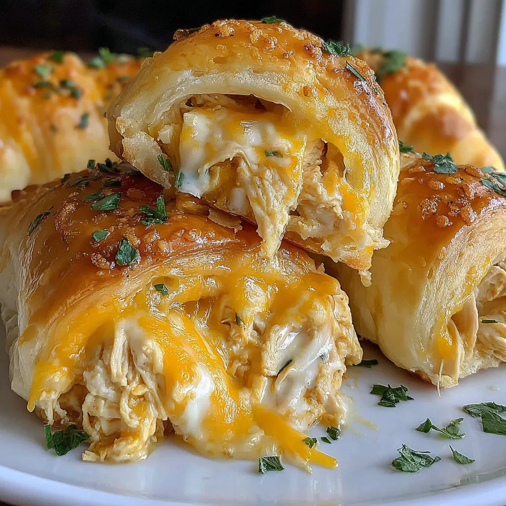 A plate of food with a pastry and cheese.