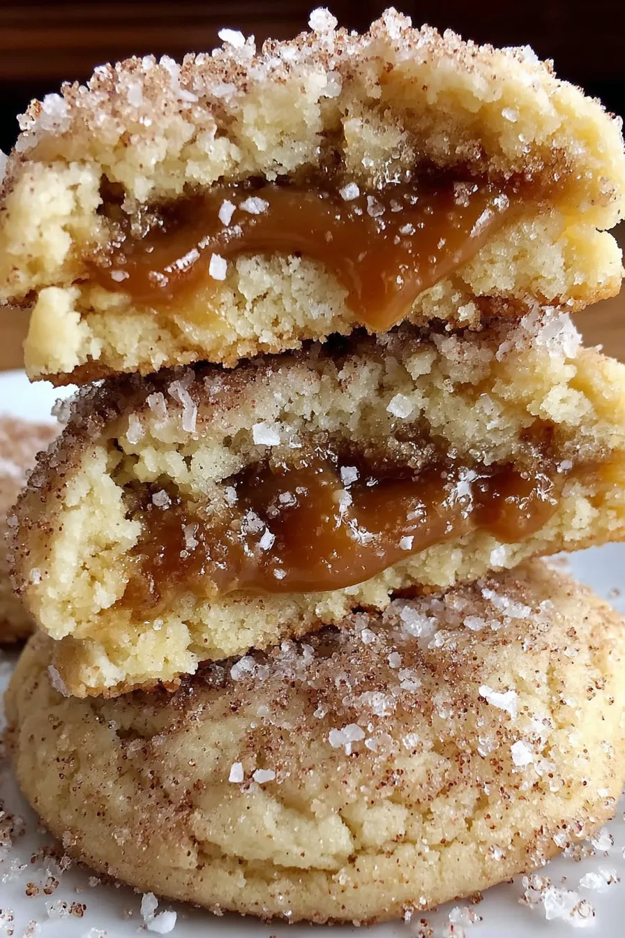 Three pieces of cake stacked on top of each other.