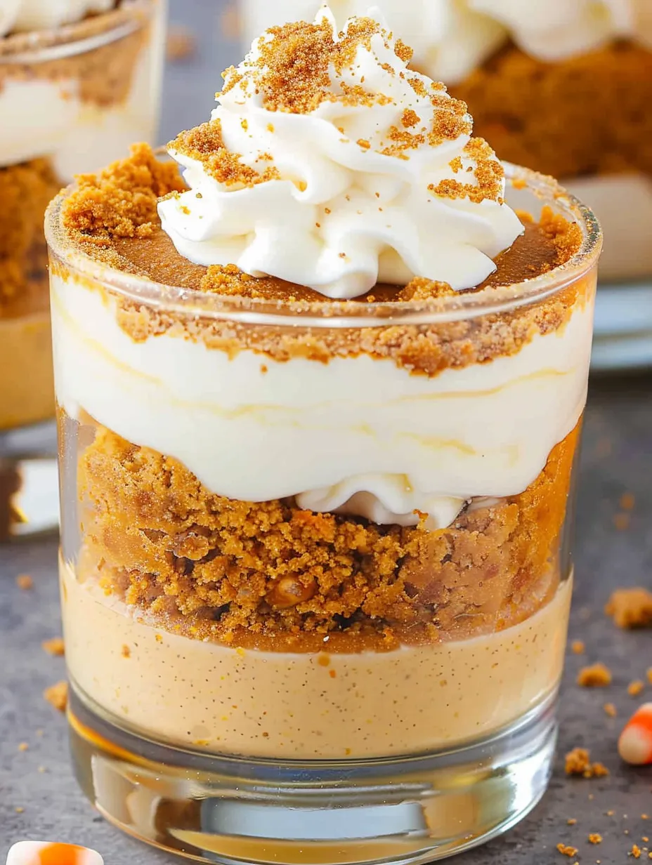 Pumpkin Pie in a Cup