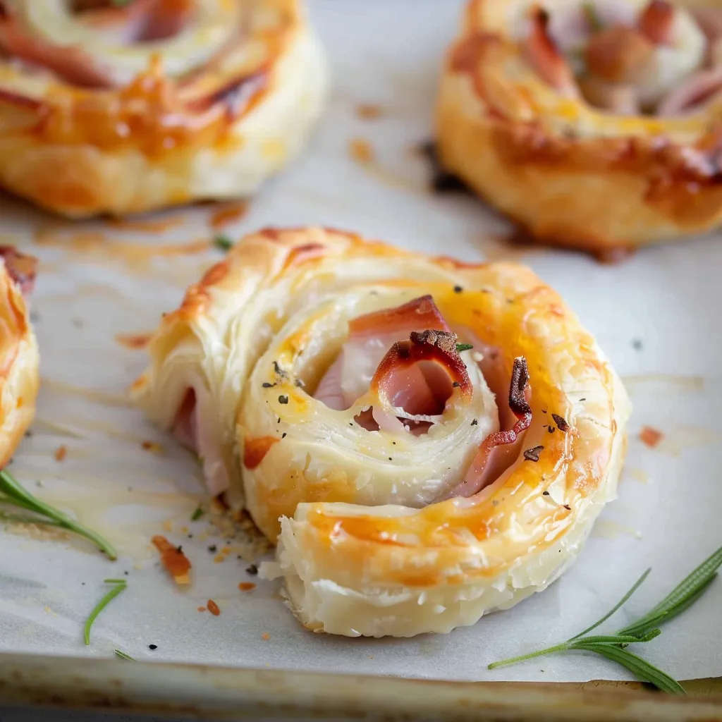 Ham and Cheese Pinwheels
