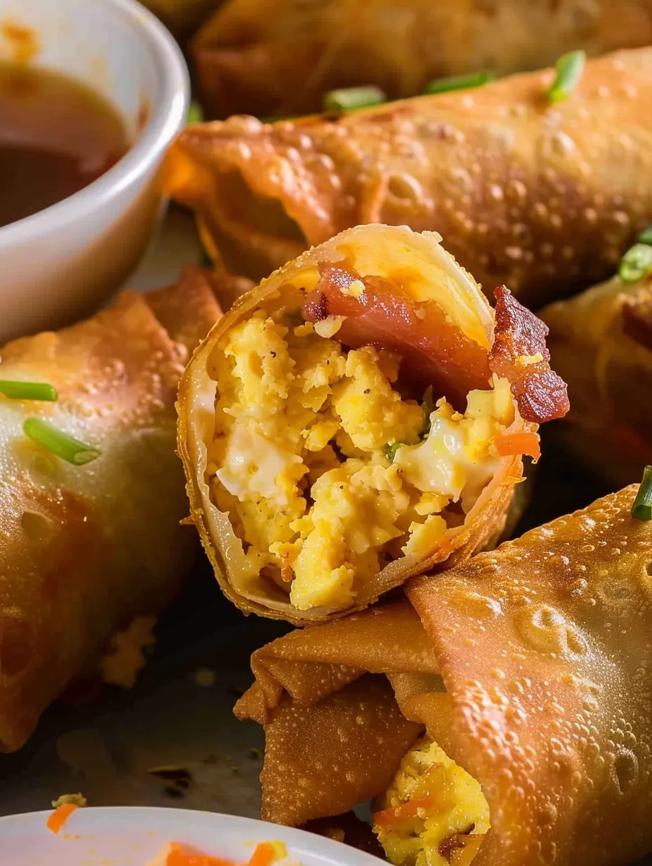 Breakfast Egg Rolls