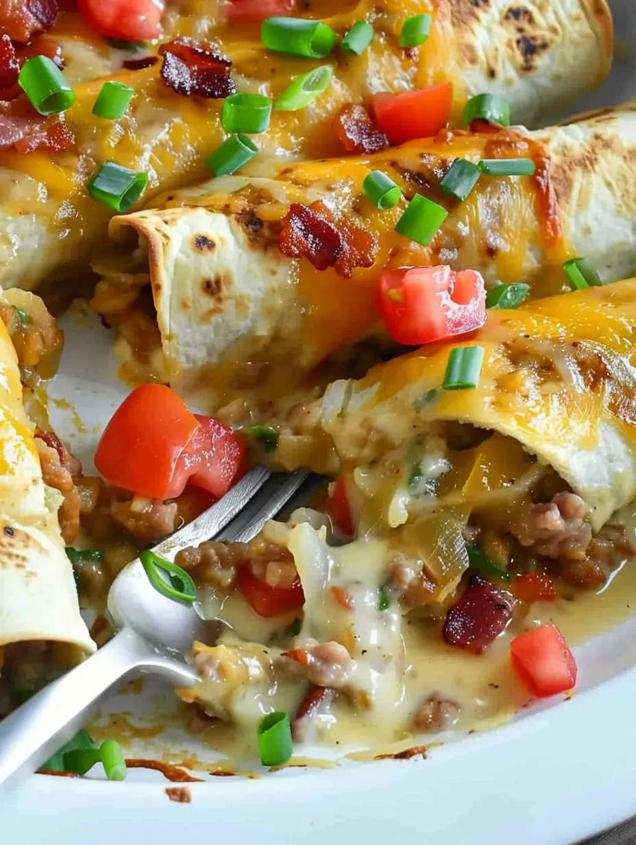 Breakfast Enchiladas
