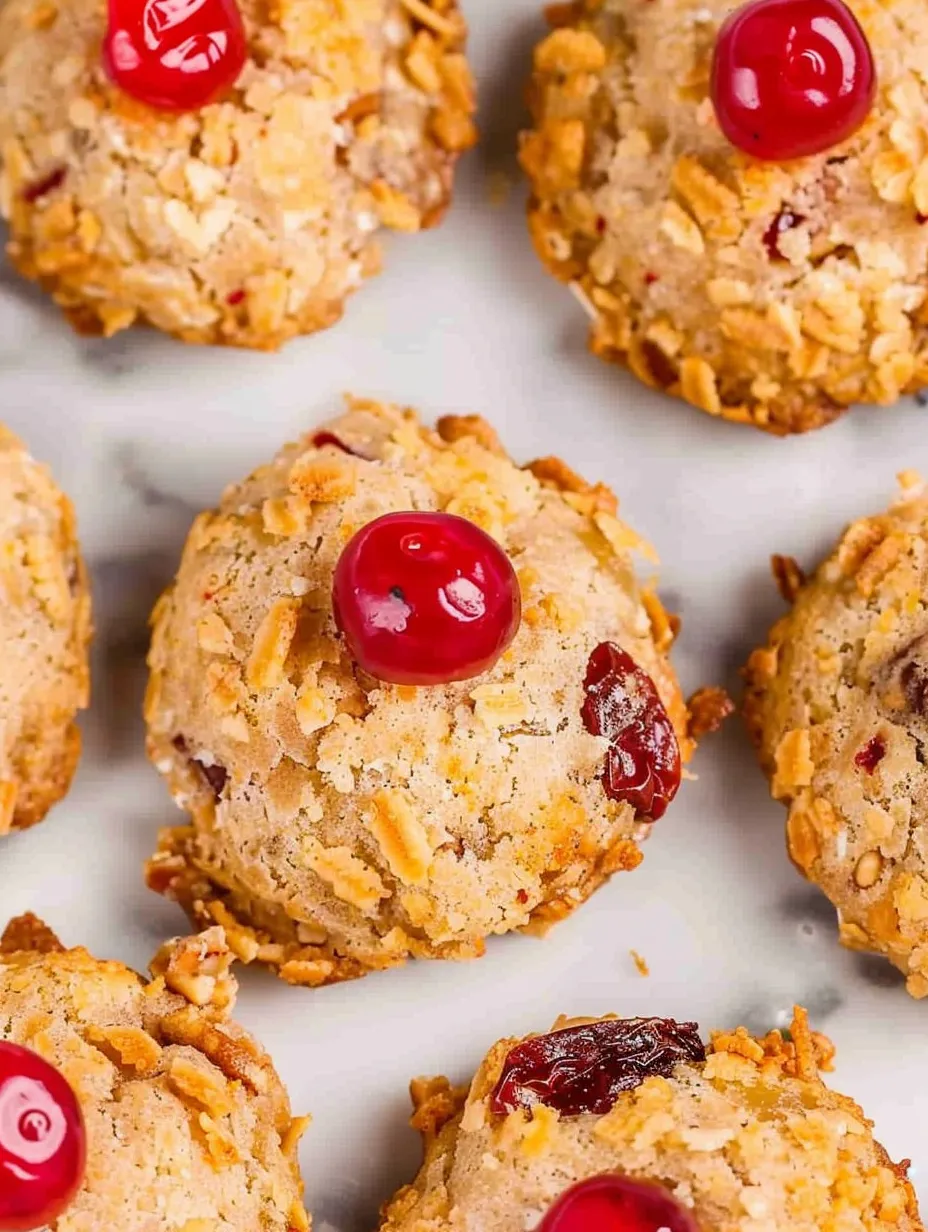 Cherry Wink Cookies