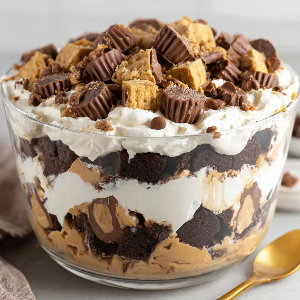 A glass bowl filled with a dessert.