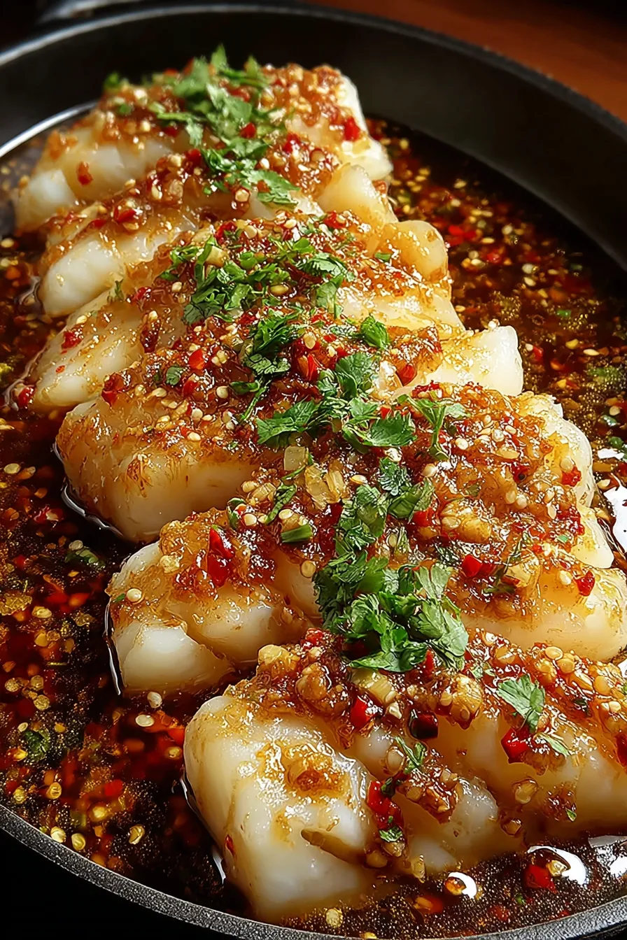 Shrimp with spices on a plate.