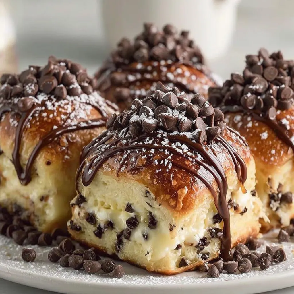 A plate of chocolate covered doughnuts.