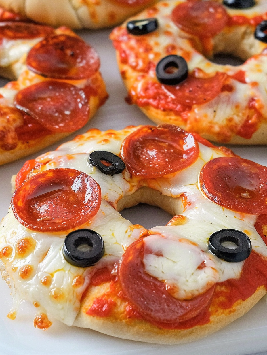 Air Fryer Pizza Bagels