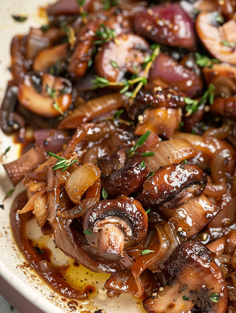 Caramelized Onions and Mushrooms