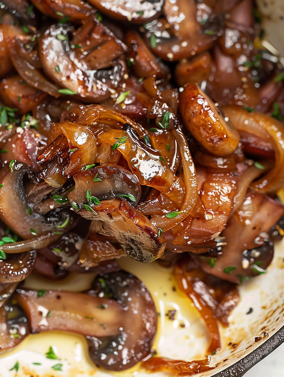 Caramelized Onions and Mushrooms