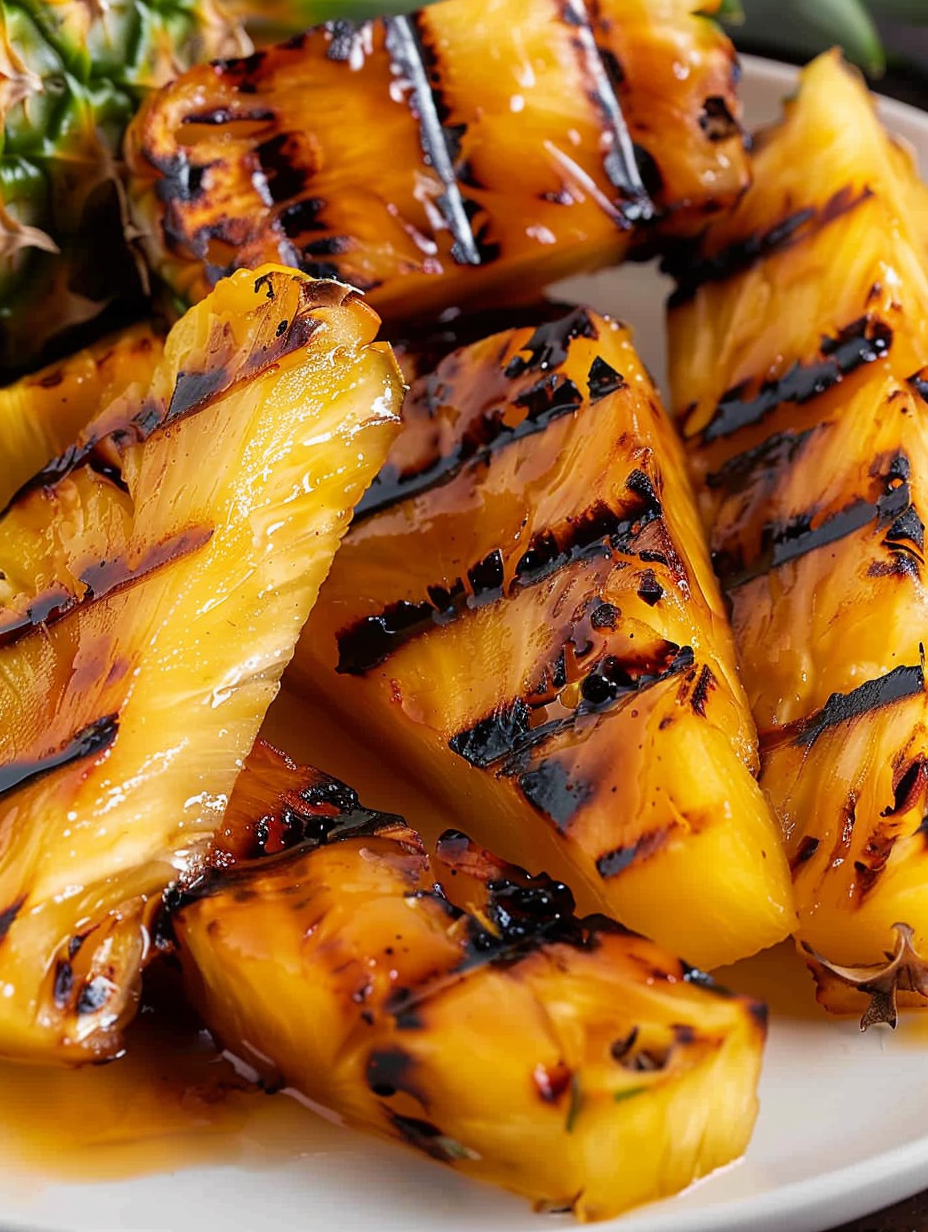 Brown Sugar Grilled Pineapple
