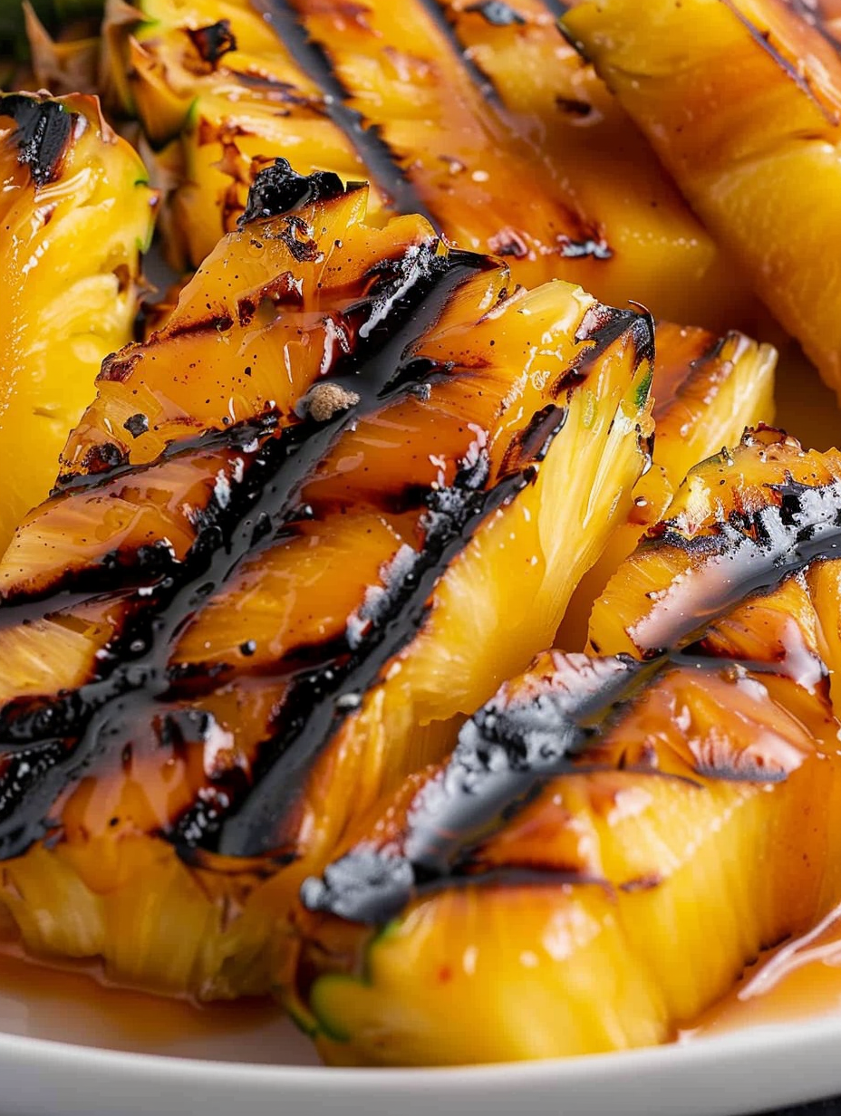 Brown Sugar Grilled Pineapple