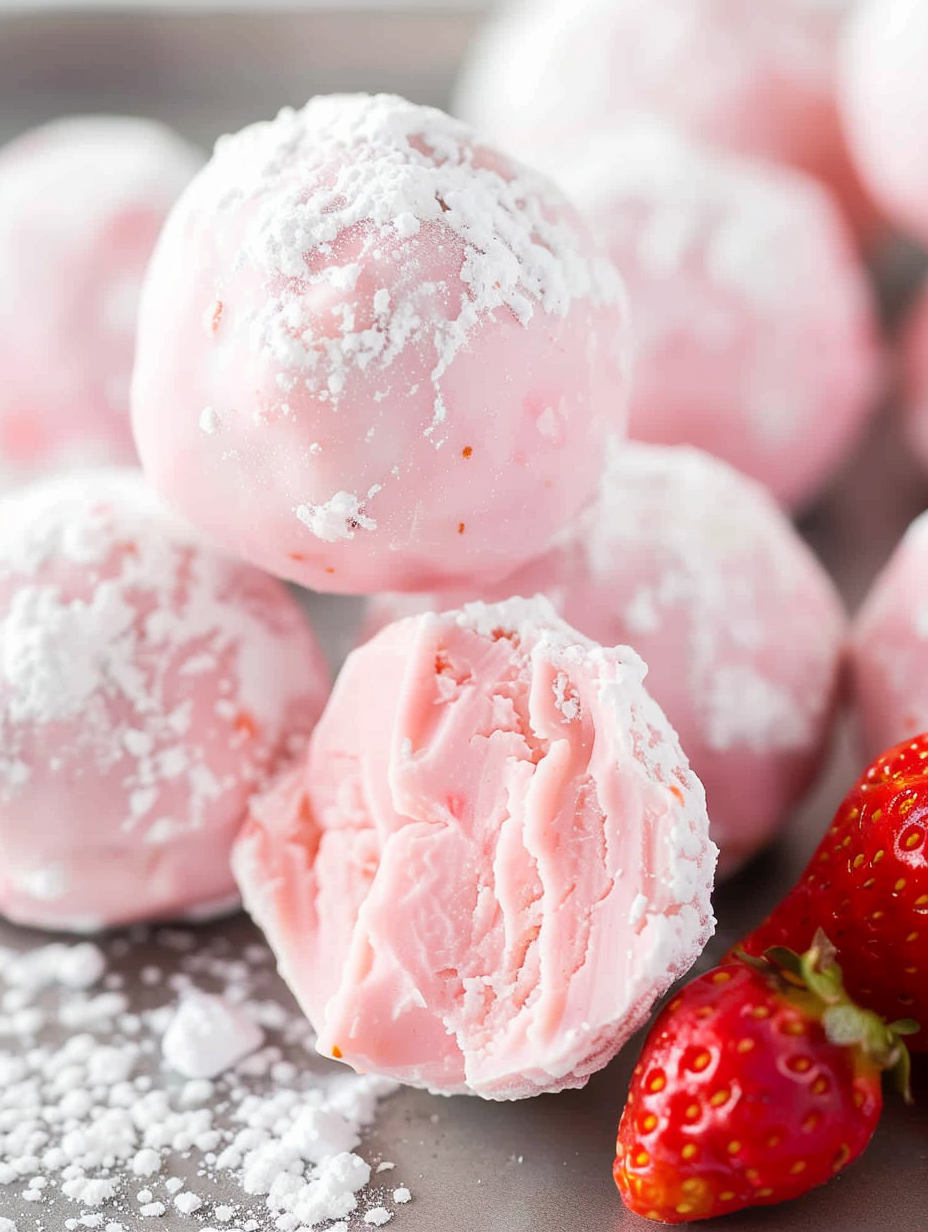 Strawberry Truffles