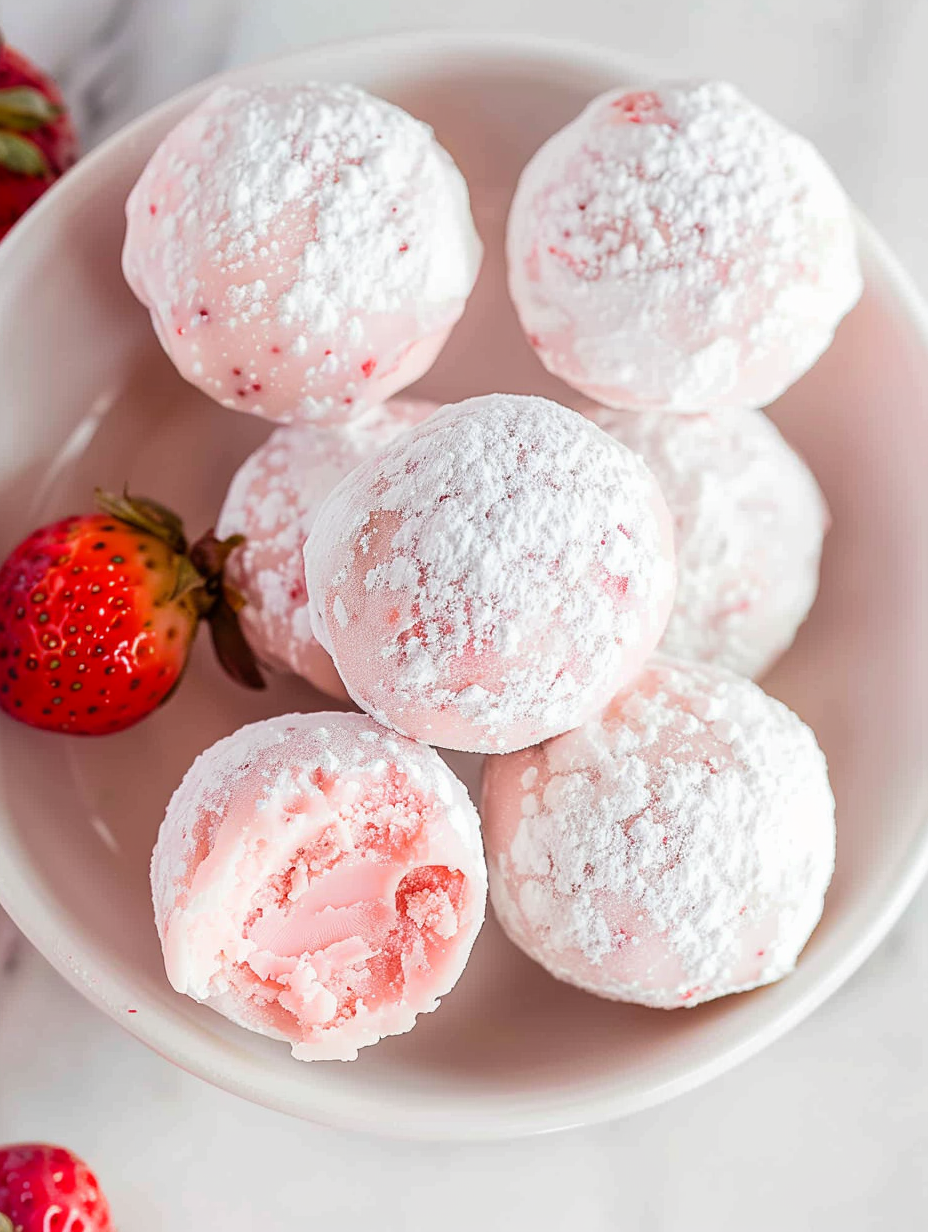 Strawberry Truffles