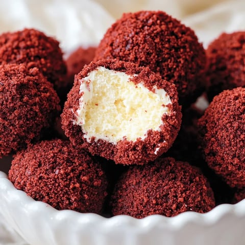 Red Velvet Cheesecake Bites