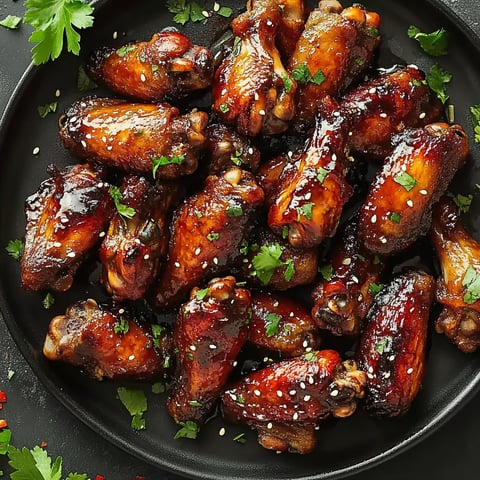 Sweet and Spicy Chicken Wings