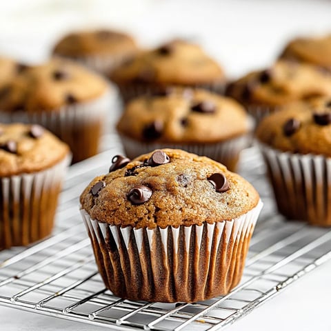 Chocolate Chip Banana Muffins