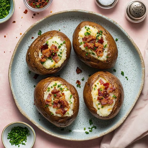 Air Fryer Baked Potatoes