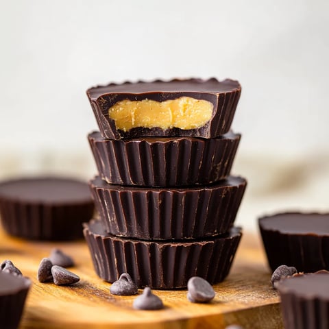 Healthy Chocolate Peanut Butter Cups